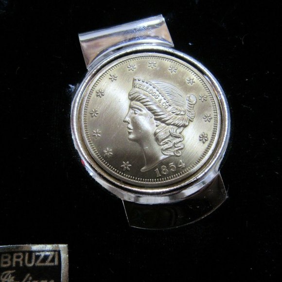 Abruzzi Italiano 1854 Liberty Money Clip/Bracelet - Picture 3 of 7